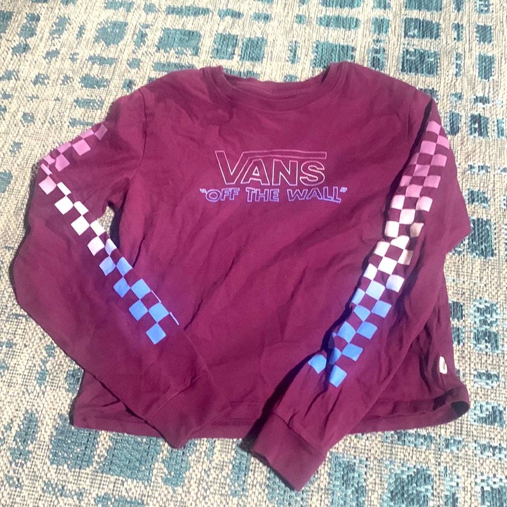Vans long sleeve t shirt